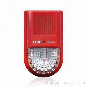 Addressable Hooter/Horn with Audible Alarm and Flashing Alarm